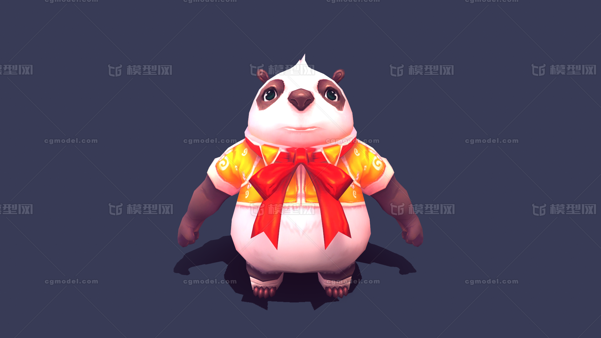 q版熊猫,卡通熊猫人,手绘吉祥熊猫,小熊猫,panda