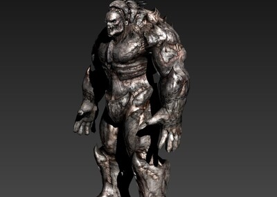 pbr怪物大型巨型boss怪兽异形丧尸战争机器游戏兰姆将军兽人不死族