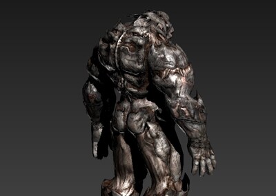 pbr怪物大型巨型boss怪兽异形丧尸战争机器游戏兰姆将军兽人不死族