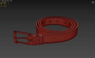 pbr 皮带 腰带 皮腰带 真皮_星河映画作品_生活用具穿戴服饰_cg模型网