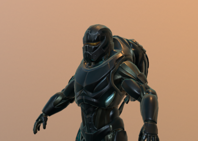 次时代 pbr 宇航员 钢铁侠 飞行器 盔甲 机器人 机甲 太空人