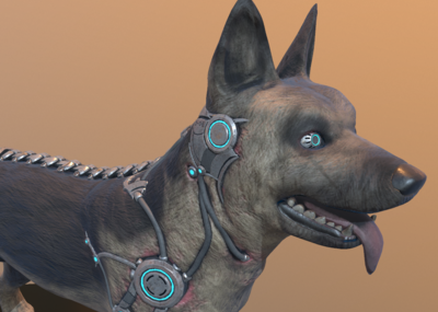 次时代 pbr 狗 机械 机器 变异 生化 生物