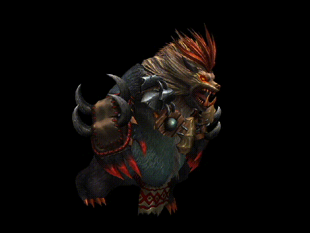 写实熊怪次世代熊妖嗜血青熊