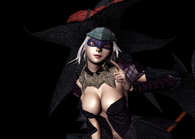 次时代高精 性感魔法师 女妖魔导士魔幻 法杖 魔杖 巫师 美女 妖精