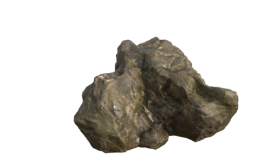 次世代高模石头低中模贴图法线