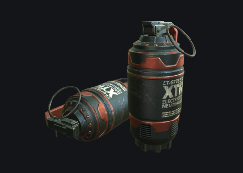 次时代写实科幻手雷手榴弹