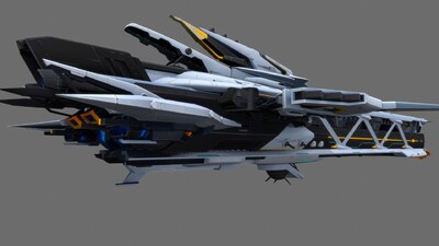 科幻 星际母舰 太空巡航舰 星际战_emerson007作品_飞机/航空器宇宙