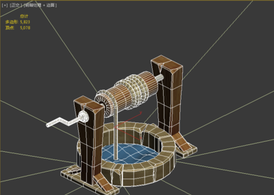 木水井,新手村水井,游戏_a6456013a作品_场景自然场景_cg模型网
