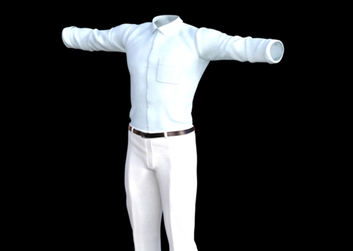 休闲西装 绅士服装_horizon007作品_生活用具穿戴服饰_cg模型网