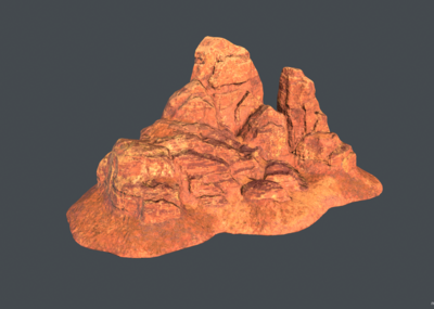 pbr,沙漠石头,戈壁石头,丹霞石,黄色石头,岩石,西域,楼兰,风化石,附有