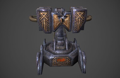 次世代 弓弩车【2k】简模 弩车 攻城车 攻城器械 场景素材 连弩车