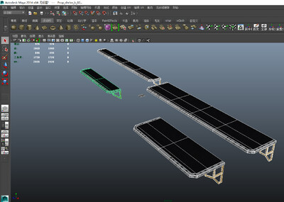 赛博朋克次世代 pbr机械科幻阶梯楼梯台阶拼接