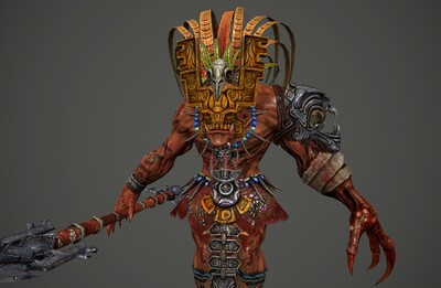 次世代 玛雅祭祀 巫师 maya 原始部落 邪恶巫师