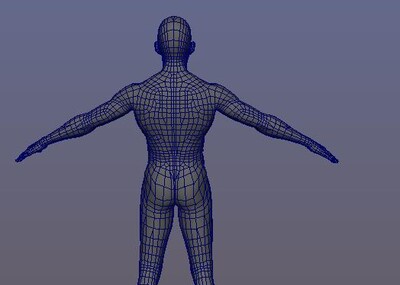 男人 人体模特 基础 现代写实_979885603作品_人物男人_cg模型网