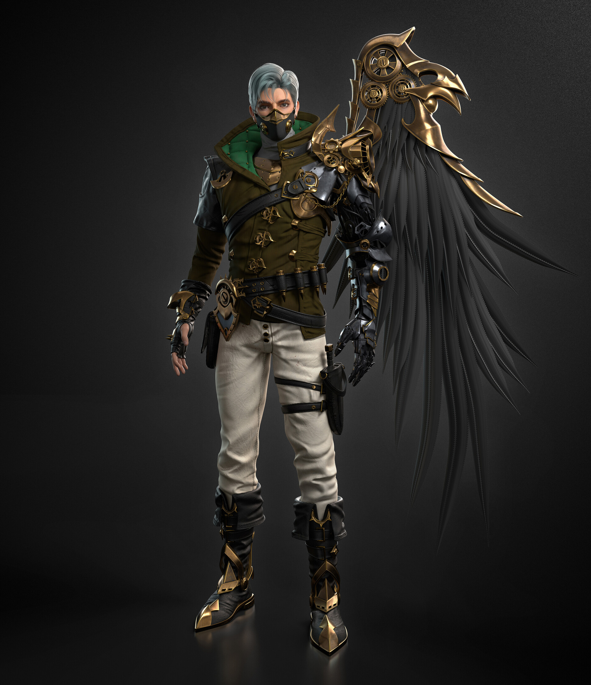 翼次方cg角色线下班学员杨学文完成效果图