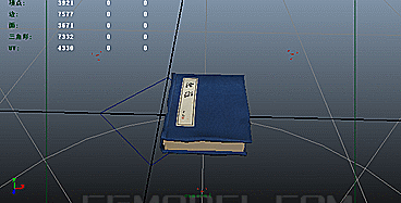 翻书动画 书模型-个人用品模型库-Maya(.ma/.mb)模型下载-cg模型网