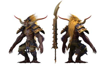 boss,长臂大猿,长臂猿,怪物,仙侠怪_cg模型次时代作品_人物异形怪物_c