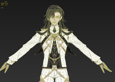 二次元 卡通 手绘 帅哥 男性 王子 贵族