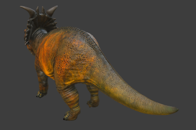 142 pbr次世代 三角龙 厚头龙 肿头龙 戟龙 恐龙 刺盾角龙 史前生物