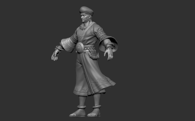 黎族,彝族,苗疆,苗族,少数民族服饰,次时代模型,傣族,苗人武士