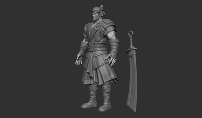 3d打印,黎族,彝族,苗疆,苗族,少数民族服饰,次时代模型,傣族,苗人武士