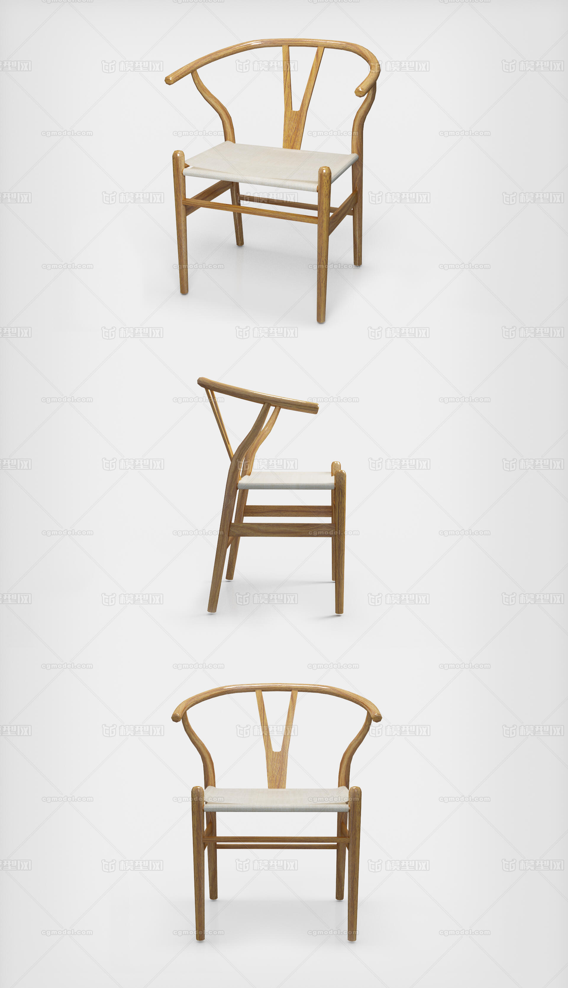 设计椅,木质_fanzhouxing作品_家具桌椅_cg模型网