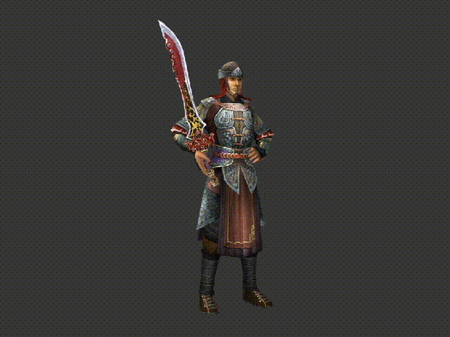 古代人物士兵刀客带bip动画