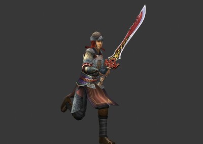 古代人物士兵刀客带bip动画