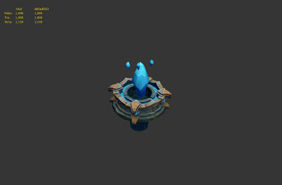 水晶塔防御塔魔法水晶塔机关