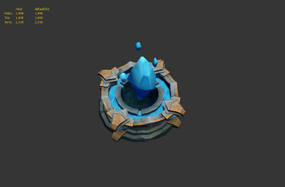 水晶塔防御塔魔法水晶塔机关