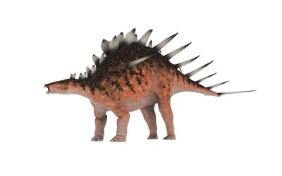 c4d恐龙模型肯氏龙模型带贴图绑定_fanlifeng403作品