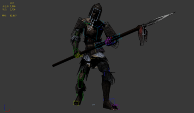 古代人物 僵尸 兵马俑 僵尸士兵 丧尸 带bip动画