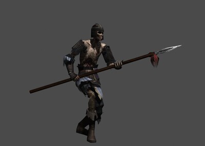 古代人物 僵尸 兵马俑 僵尸士兵 丧尸 带bip动画