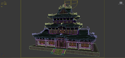 PBR 古代建筑模型-古代场景模型库-3ds Max(.max)模型下载-cg模型网