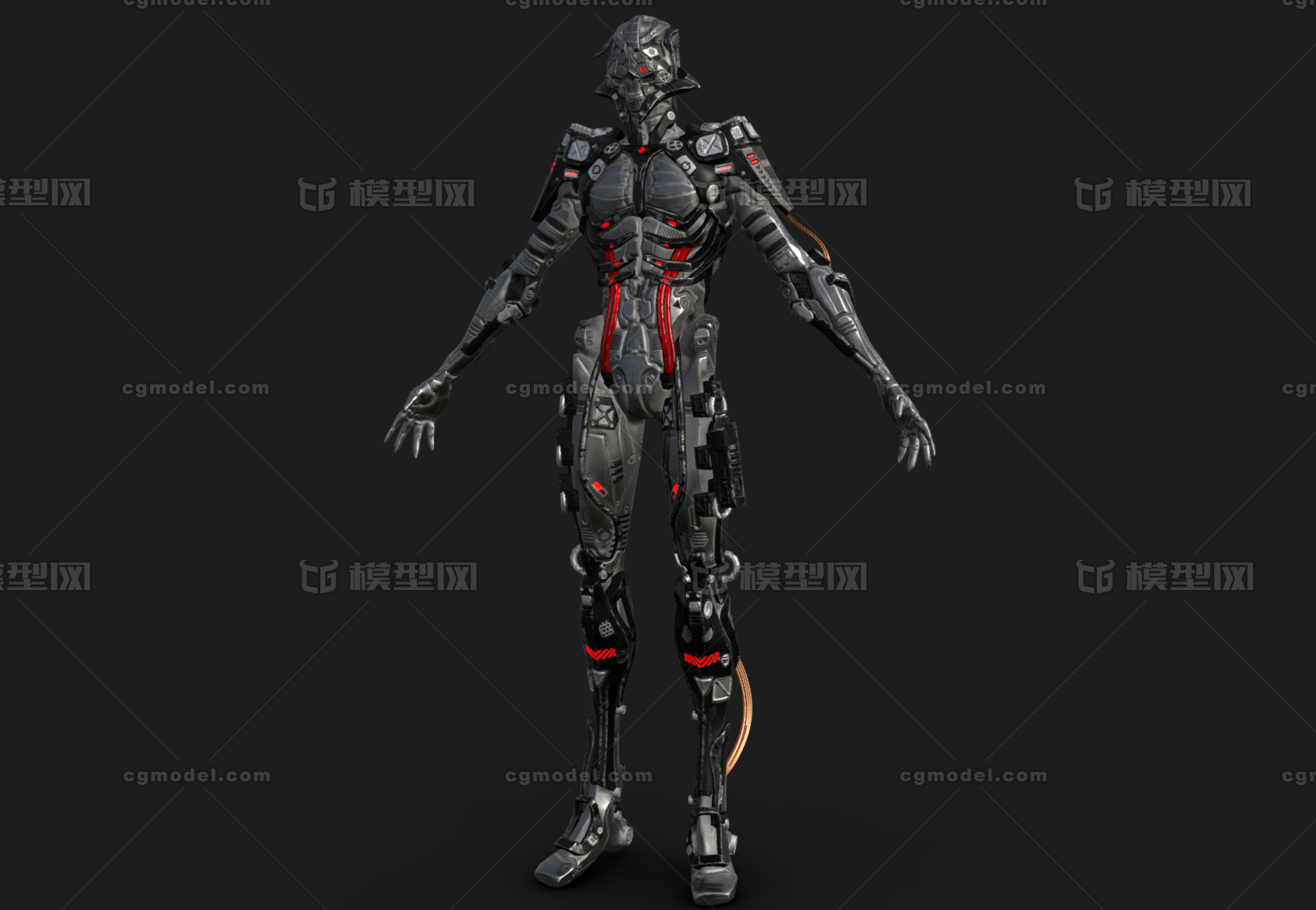 pbr未来科幻机器人 机械战警 科幻生物 怪物 赛博朋克 宇宙飞船 外星