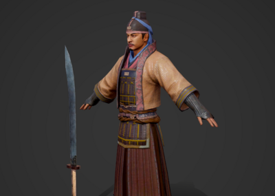 次世代pbr 明朝 捕快 官兵 县衙 衙门 捕头 官差 衙役 护卫 何润东