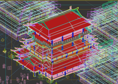 古建 古代建筑模型-历史建筑模型库-FBX(.fbx)模型下载-cg模型网