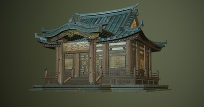 古代建築 古代房子 中式建築 木板房 木屋 木房子 古代宮廷建築 古代