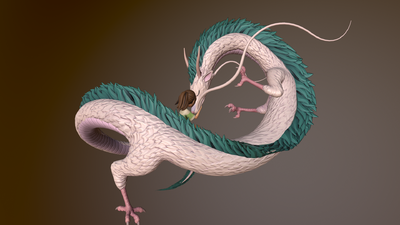 白龙 千与千寻 小白龙 千寻 河神 琥珀