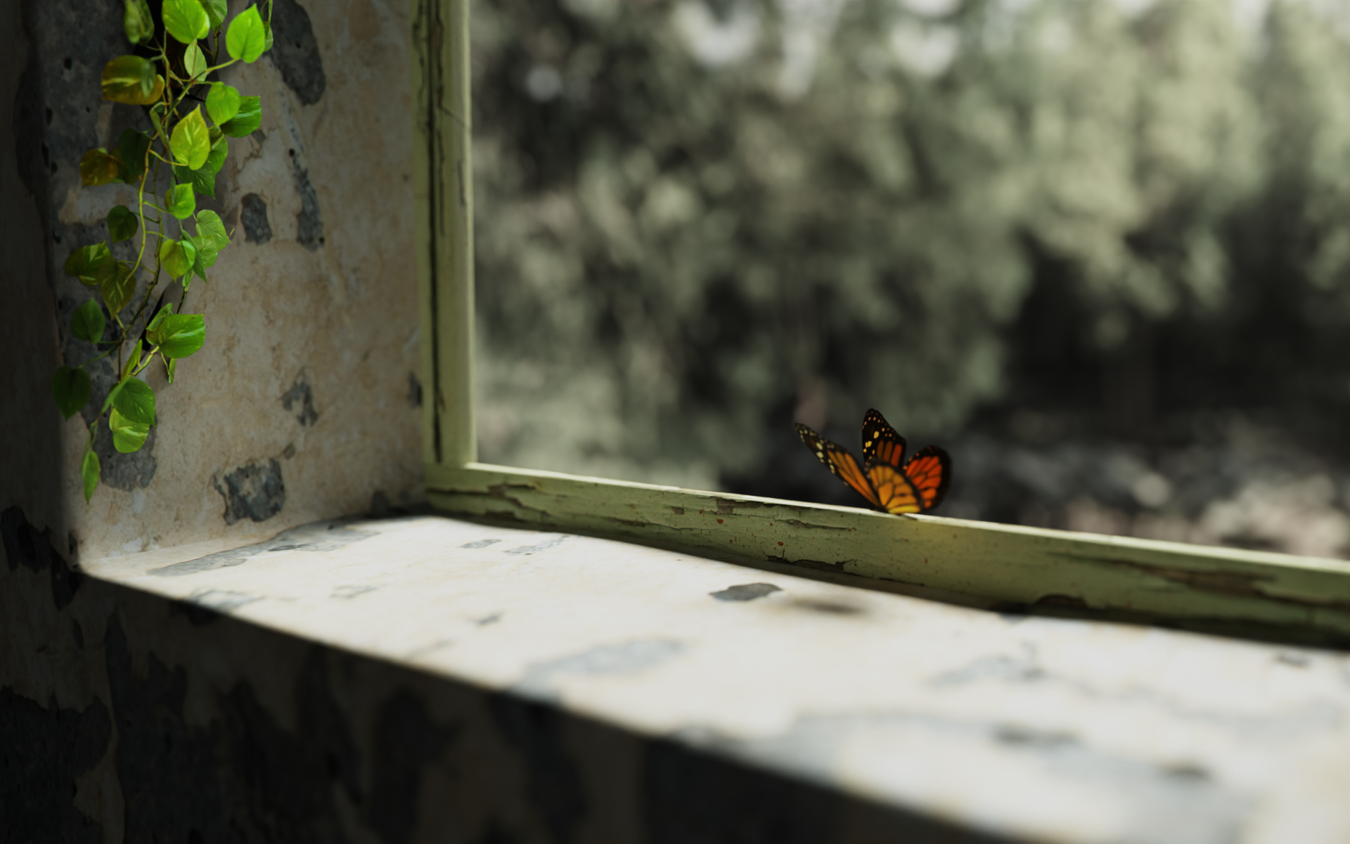 蝴蝶_roycesy作品_场景/空间/建筑_cg模型网