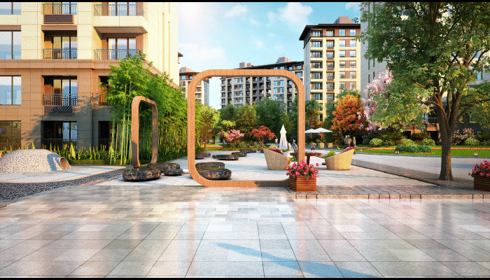 园林 景观园林 新中式园林现代园林 中国园林 小区 景观设计 广场