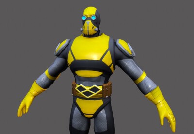 次世代 生化防护战甲  solider 写实 科幻 装甲士兵  硬核装甲兵