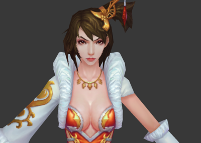 手绘 古装 汉服 武侠风 美女 美人