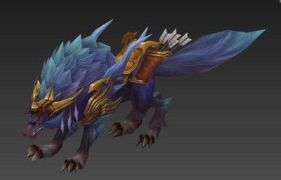 狼坐骑两套贴图