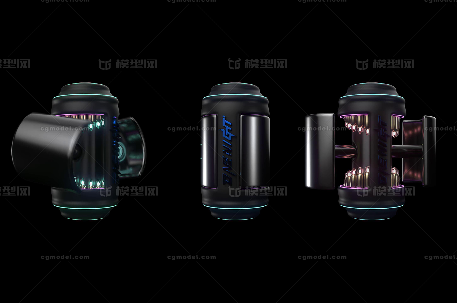 动态胶囊科幻动画机械胶囊舱