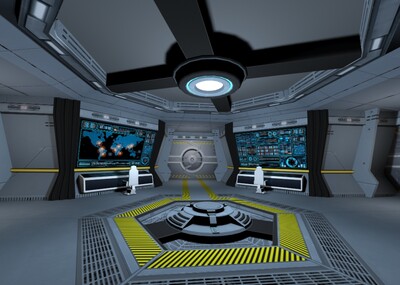 实验室 科幻研究室 游戏实验室基地 补给_szx0317作品_场景科幻场景