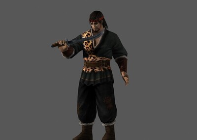 古代人物 原始人 匪徒 土匪 带bip动画