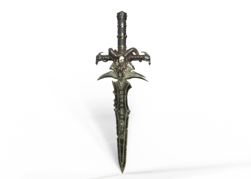 大剑 巨剑 武器 次时代 低模 霜之哀伤 pbr材质