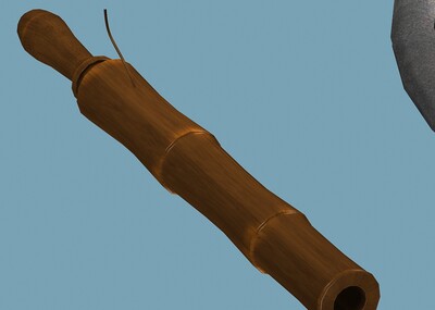 中国古代盾牌 火枪 竹枪 冷兵器 pbr_szx0317作品_武器冷兵器_cg模型