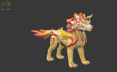 天狗中国风神兽